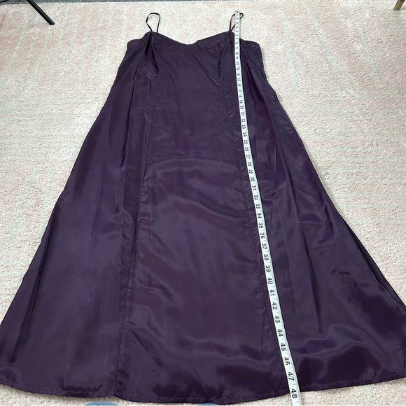 NWT Vintage 90's Shelli Segal Plum Maxi Dress Dress Size 8 Practical Magic Fall - Picture 13 of 13